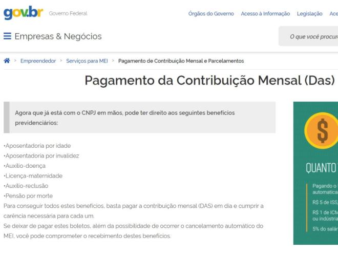Com o aumento do salário mínimo, os microempreendedores individuais terão que pagar R$ 60,60 por mês