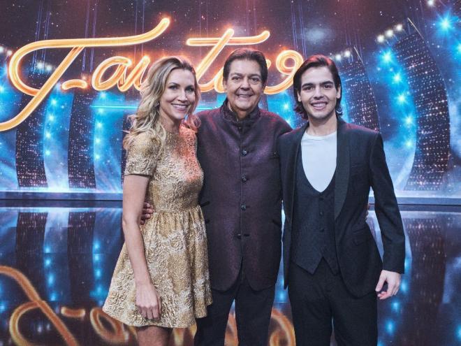 Faustão contará com o reforço de seu filho João Guilherme e de Anne Lottermann, a ex-moça do tempo da Globo