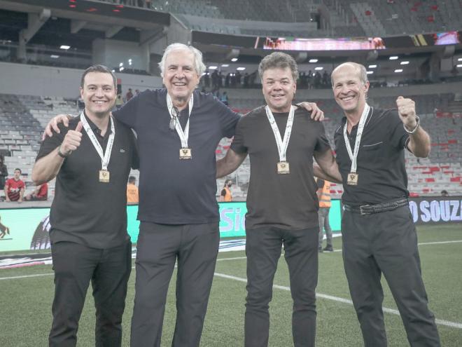 Os mecenas do Atlético toparam fazer parte do grupo