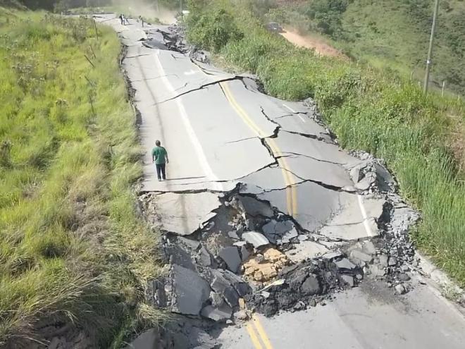 No período em que o trecho da rodovia em Nova Era ficou intransitável, os gastos com frete foram ainda maiores  