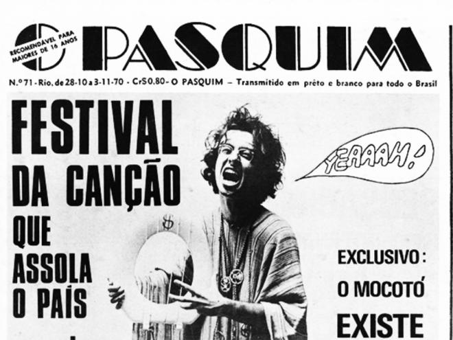 O Pasquim se tornou ícone do jornalismo alternativo brasileiro e questionou a ditadura com muito humor e deboche