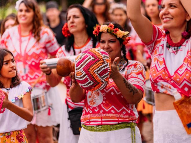 Coletivo Baque Mulher e outros de várias tendências culturais estarão presentes no festival com participação gratuita