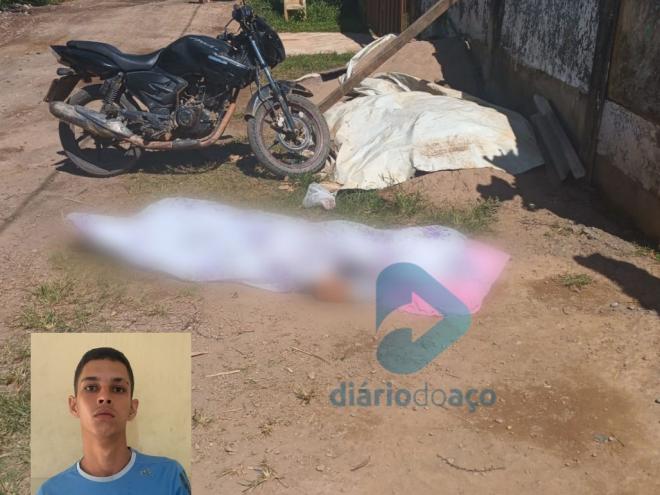 José Viana Silva Neto, de 25 anos, foi morto a tiros 