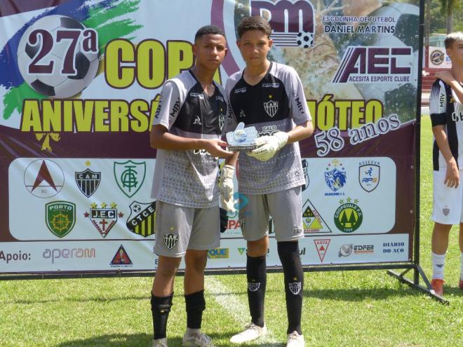 Na categoria infantil, a defesa menos vazada foi a do Atlético 