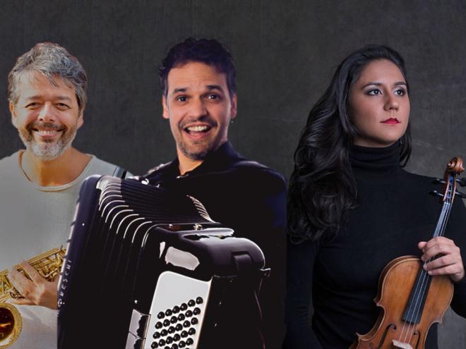 Músicos Irmãos Caldi e Priscila Rato abrem as atrações da semana cultural: nova geração