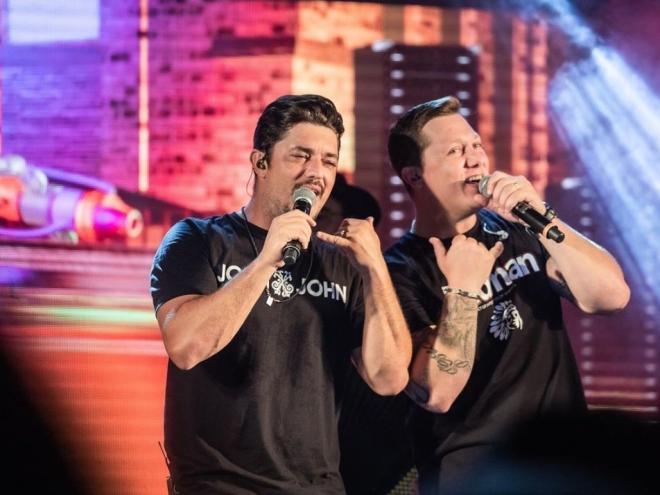 Dupla é aguardada para show neste sábado