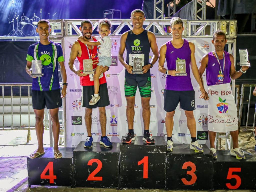 Podio geral masculino