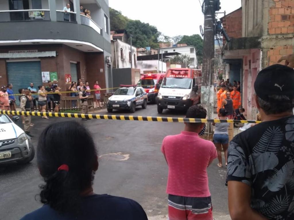Crime foi praticado na manhã desta quinta-feira, na rua Bahia, em Cachoeira do Vale 
