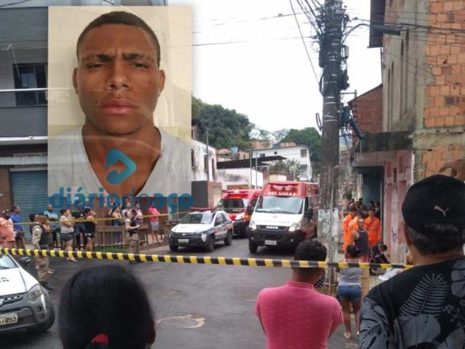  Jheferson Souza tinha 26 anos e foi morto a tiros nas proximidades de sua residência, na rua Bahia, em Cachoeira do Vale 