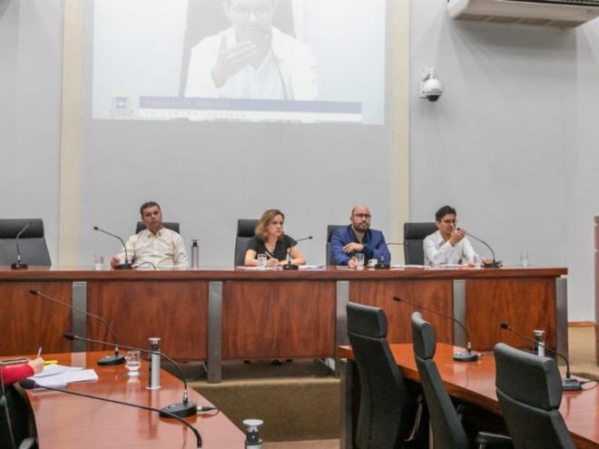 A prestação de contas foi realizada pelo controlador-Geral do Município, Diêgo Tuschtler