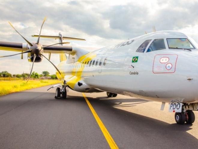A nova rota será operada com o uso do ATR 72-600, com capacidade para até 68 passageiros