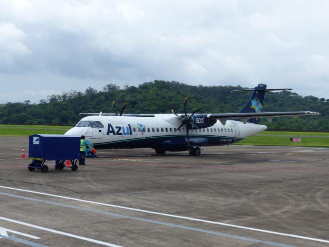 Antes eram oferecidos pela Azul cinco voos diários do Aeroporto Regional para o Aeroporto Internacional de Confins