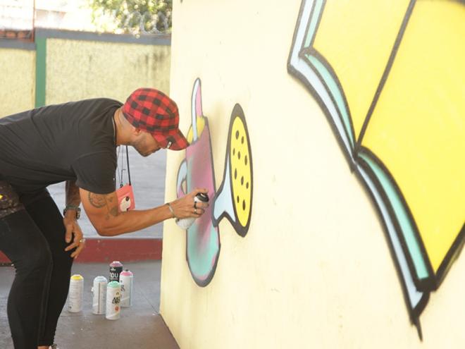 O artista carioca lançou o movimento ''Plante o amor, colha o bem'': marca linda e amorosa