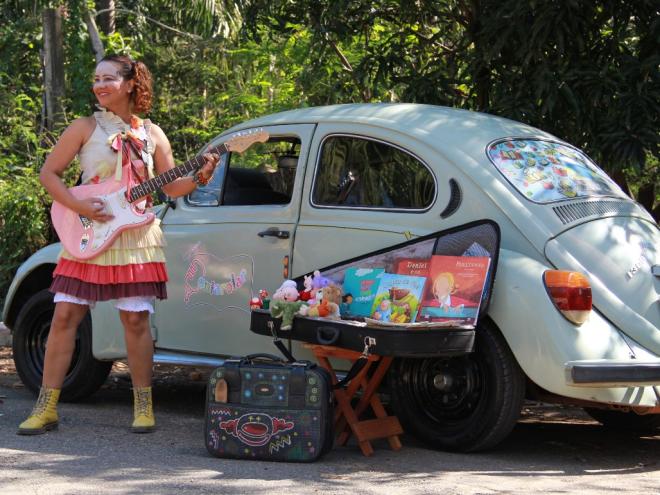 A ''Fuscateca'' é uma das atrações: leitura sensorial, lúdica e musical