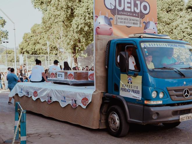 Com 873 quilos, doce de leite da fábrica de doces Nhá Nair, garantiu mais um troféu para Ipanema