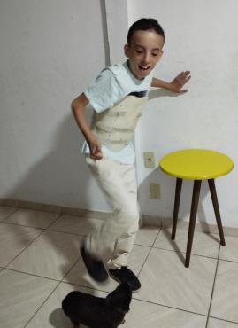 A cada dia que passa, Guilherme Cardoso tem se recuperado