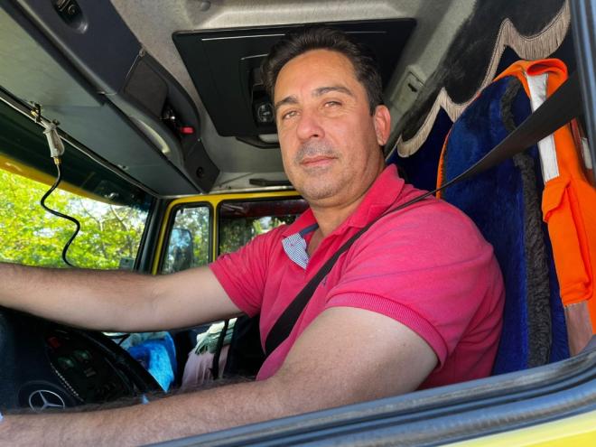''Se isso continuar, nós estamos a caminho da falência'', declarou Vanderlei Rodrigues Vicente, caminhoneiro autônomo 