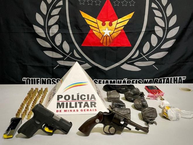 Arma apreendida em Ipatinga já tinha sido recolhida no âmbito de um inquérito que investigou homicídio na zona rural de Antônio Dias 